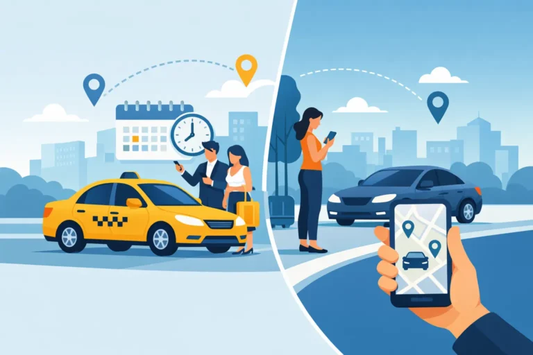 Pre Booked Taxi vs Ride Hailing