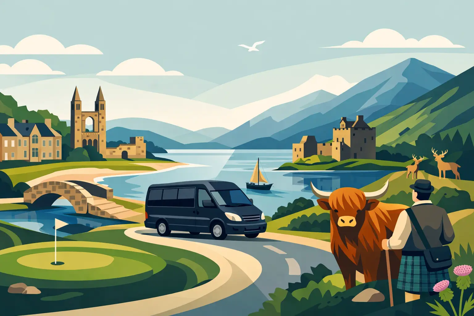 Private Scotland Tours from St Andrews