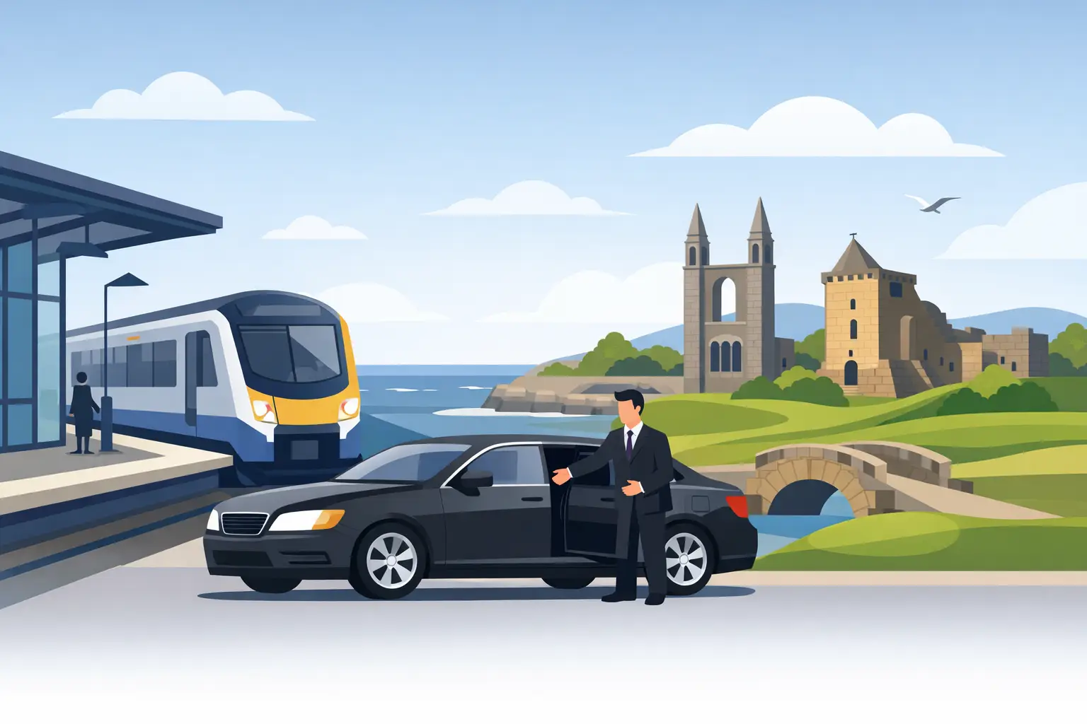 Rail Station Transfer St Andrews