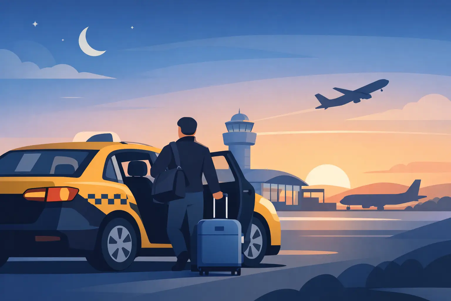Fife Taxi for Early Flights